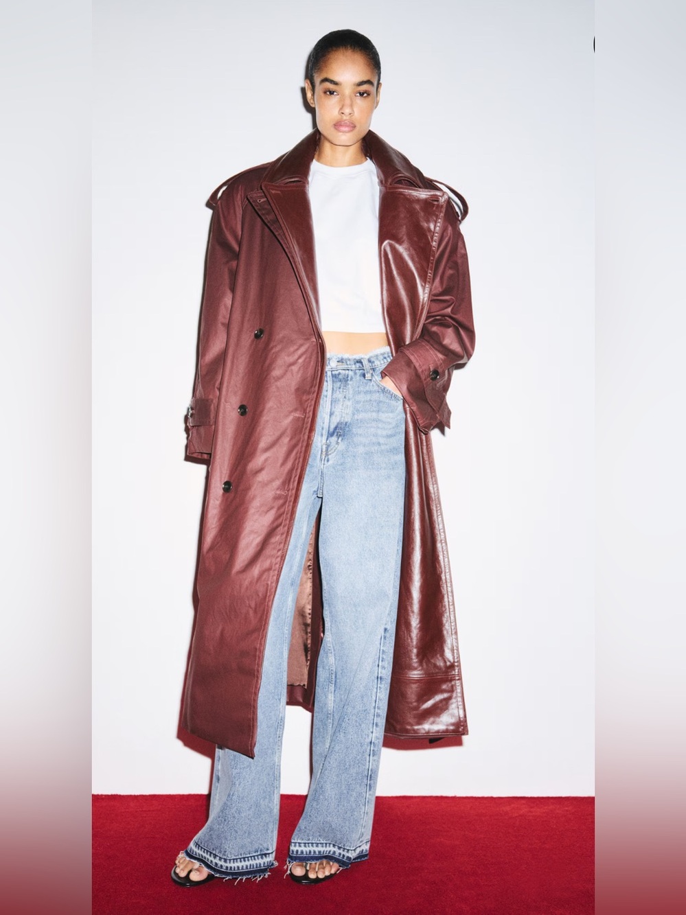 NWT H&M x Kelly Wearstler KW Trench Coat